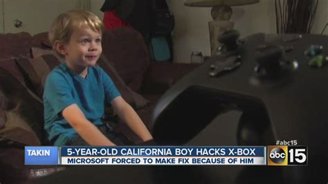 Maybe you would like to learn more about one of these? 5-year-old boy hacks Xbox - YouTube