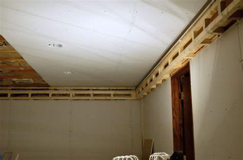 Ceiling drywall type is installed on the ceilings under the roof of the house. How to Install Ceiling Drywall | Diy ceiling, Home repair ...