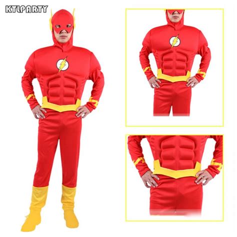 Flash Costume For Adultchildren