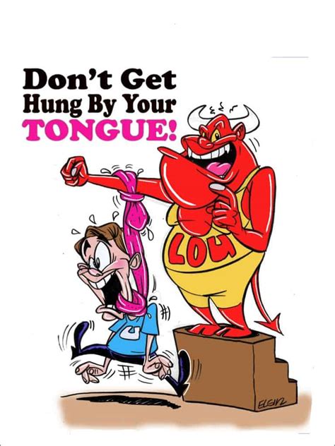 Taming The Tongue Coloring Pages And Cartoon Ministry To Children
