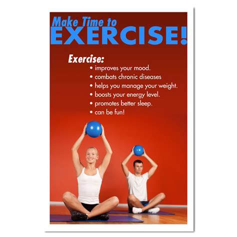 Ai Hp100 Make Time To Exercise Poster