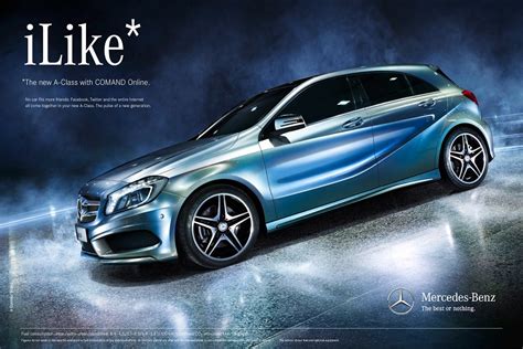 A car should be aesthetic, speak to our emotions and arouse. Mercedes-Benz Launches Ad Campaign for New A-Class - BenzInsider.com - A Mercedes-Benz Fan Blog