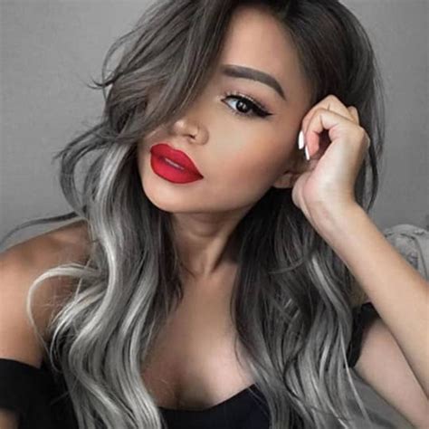This kind of premature greying of hair generally occurs due to stresses, lack of enough sleep and malnutrition. How To Wear The Grey Hair Trend In 2018 Plus 19 Stylish ...