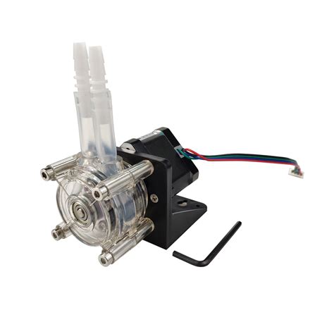 Grothen Peristaltic Pump Large With Stepper Motor Silicone Tubing Stainless Steel Wheel