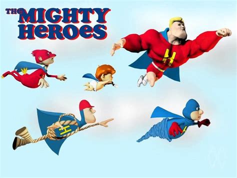 The Mighty Heroes By Alex Wright Hero Sailor Cartoon