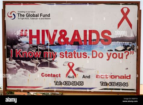 Public Health Education Campaign Hiv Aids Awareness Poster North Bank