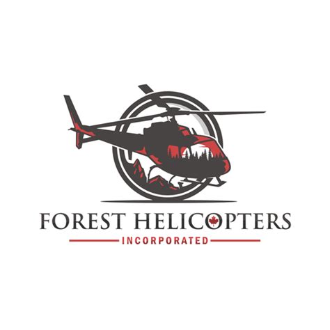 Helicopter Company Logo For Forest Helicopters Inc Logo Design Contest