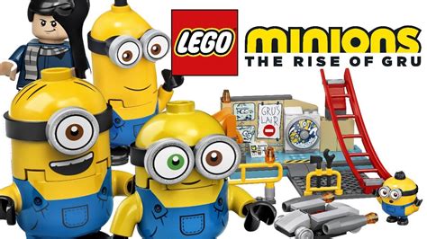 Brick Built Minions And Their Lair 75551 Minions Buy Online At The