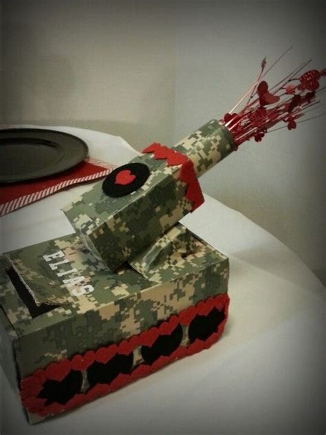 Army Tank Valentine Box