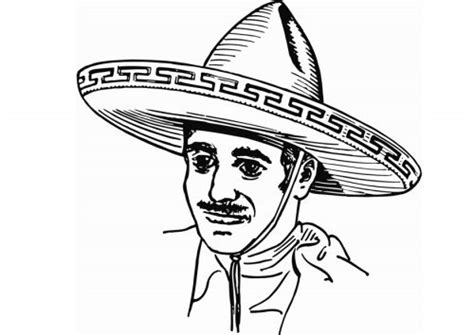 This pin was discovered by yvonne rodriguez. Sombrero Coloring Pages For Kids >> Disney Coloring Pages