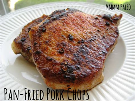The center cut—sometimes called a new york chop, pork loin chop and even america's cut—is always boneless. Mmmm Paleo: Pan-Fried Pork Chops | Pan fried pork chops
