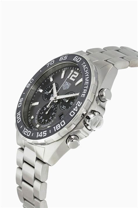 Best Tag Heuer Formula 1 Watch - Shop TAG Heuer Black Formula 1 Quartz Chronograph Watch for Men