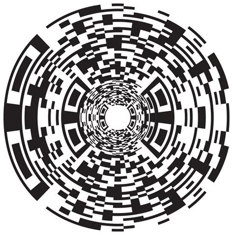 This Is A Qr Code For People With Tunnel Vision Art And The Zen