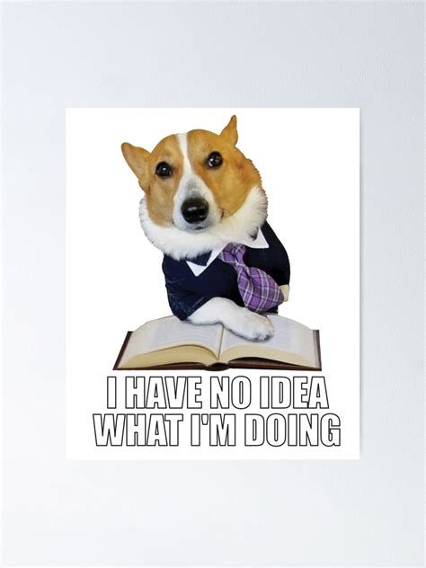 Lawyer Dog Doge Meme Poster Ubicaciondepersonascdmxgobmx