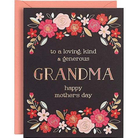 Grandma Bright Floral Mothers Day Card Paper Source In 2021