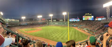 Last Night Was My First Visit To Fenway Panoramic Photo From The Rf