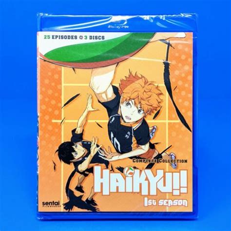 Haikyu Season 1 Blu Ray Complete Anime Collection 1st One Haikyu