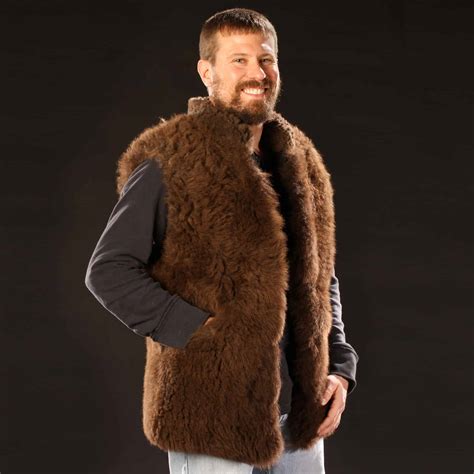 Classic Style And Incredible Warmth Buffalo Fur Vest Merlins Hide Out