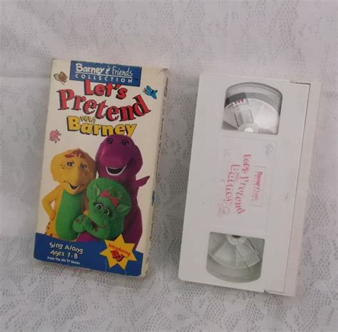 Lets Pretend With Barney Vhs Tape On Mercari Barney And Friends Barney