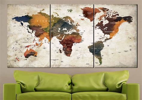 The Best Cool Map Wall Art