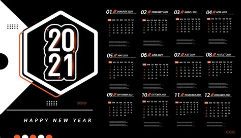Calendar June 2021 2021 Calendar Vector Design
