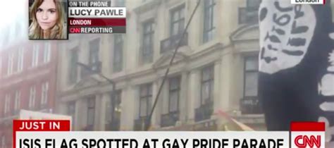 Video Cnn Mistakes Sex Toy Flag For Isis Flag At Pride Parade John Hawkins Right Wing News