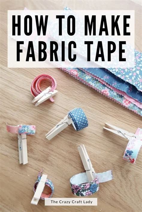 Diy Fabric Tape In Any Color Or Pattern