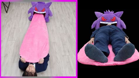This Chunky Gengar Plush Transforms Into A Crazy Bed For One One Esports