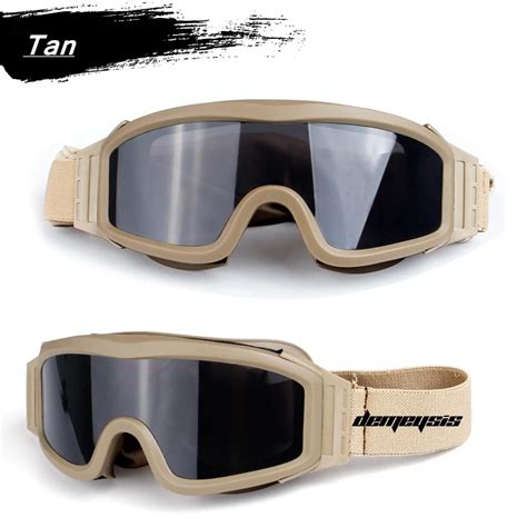 Military Tactical Goggles Airsoft Paintball Shooting Wargame Army Sunglasses Airsoft Tactical