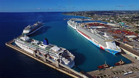 Cruise Ship Photography For The Barbados Port Authority Recent Drone Aerial Work From Above