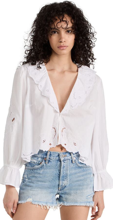 Free People Maisie Cutwork Top Shopstyle