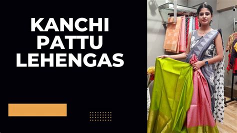 Beautiful Kanchi Pattu Lehenga Collection Moksha Couture Youtube