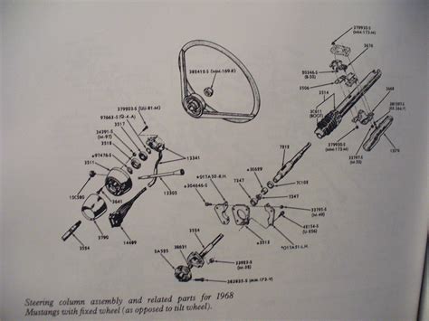 Need Diagram For Steering Column On A 1968 Ford Mustang