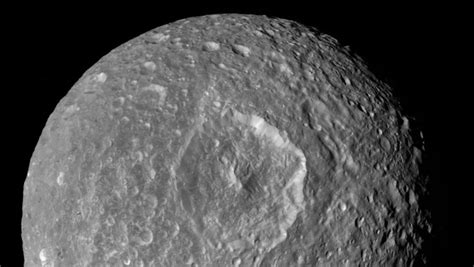 Mimas Cassini Planetaria