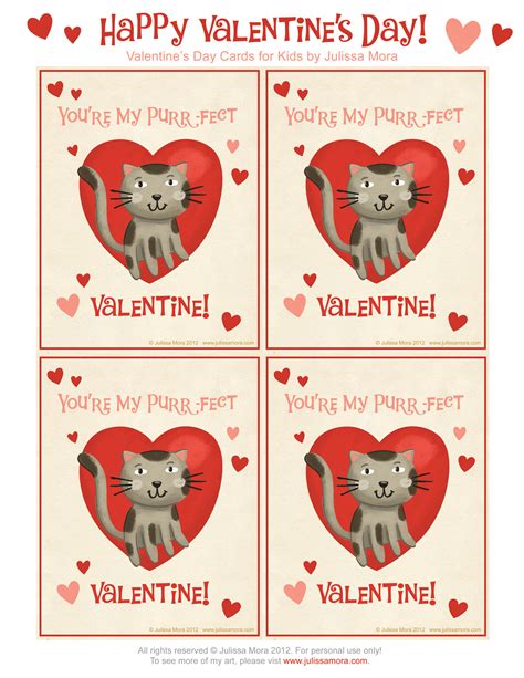 Happy Valentines Day Printable Cards