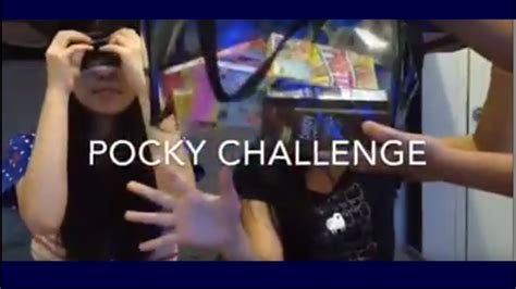 Pocky Challenge Ft Combie Youtube