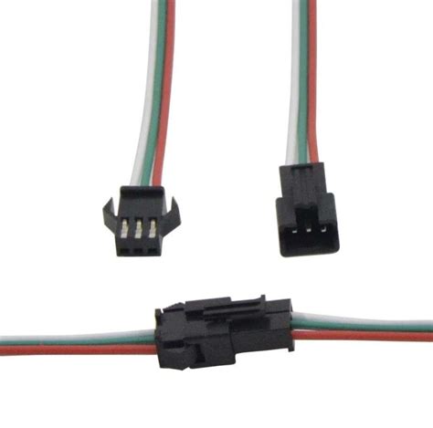 3 Pin Jst Sm Connector Male Female Pair Electronics Pro