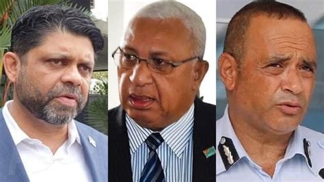 Dpp Confirms Receiving Police Investigation Files On Bainimarama Sayed Khaiyum And Qiliho The