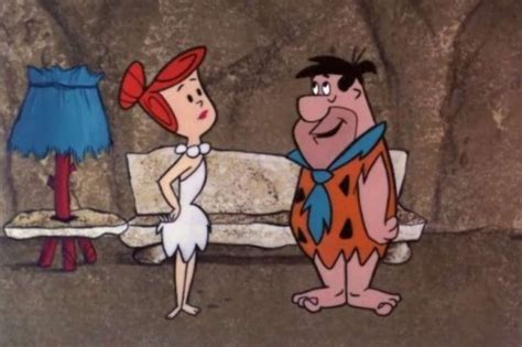 Wilma And Fred Flintstone Flintstones 60s Tv Shows Cartoon