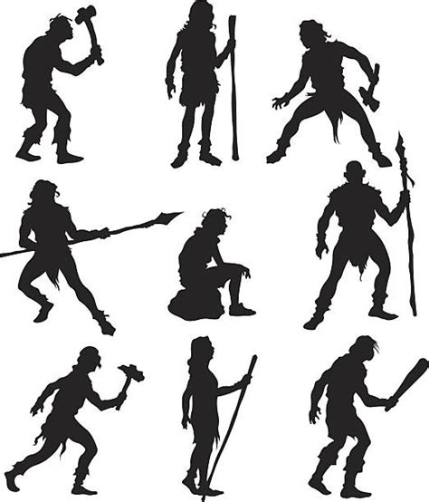 Neanderthal Clip Art Illustrations Royalty Free Vector Graphics And Clip