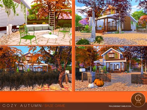 Sims 4 Ccs The Best Cozy Autumn By Pralinesims