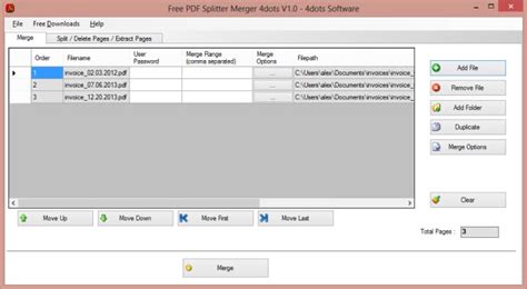 Pdfmerge is a useful, straightforward, and free software program developed to join pdf files on windows pcs. Merge pdf split pdf delete pages from pdf extract