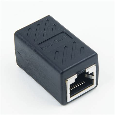 Rj45 Ethernet Network Lan Extender Adapter Connector Coupler For Cables