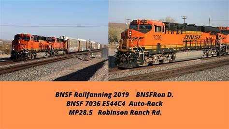 7036 Bnsfron D High Desert Railfanning Youtube