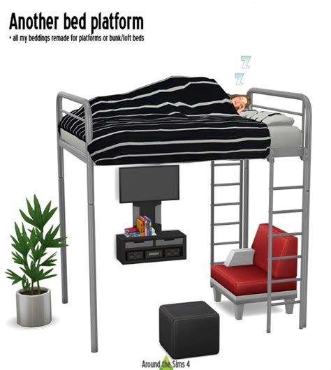 New Bed Platform And All Beddings Remade For Platforms Or Bunkloft Beds
