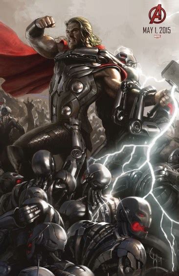 Avengers 2 Concept Art Posters Hit Comic Con Film