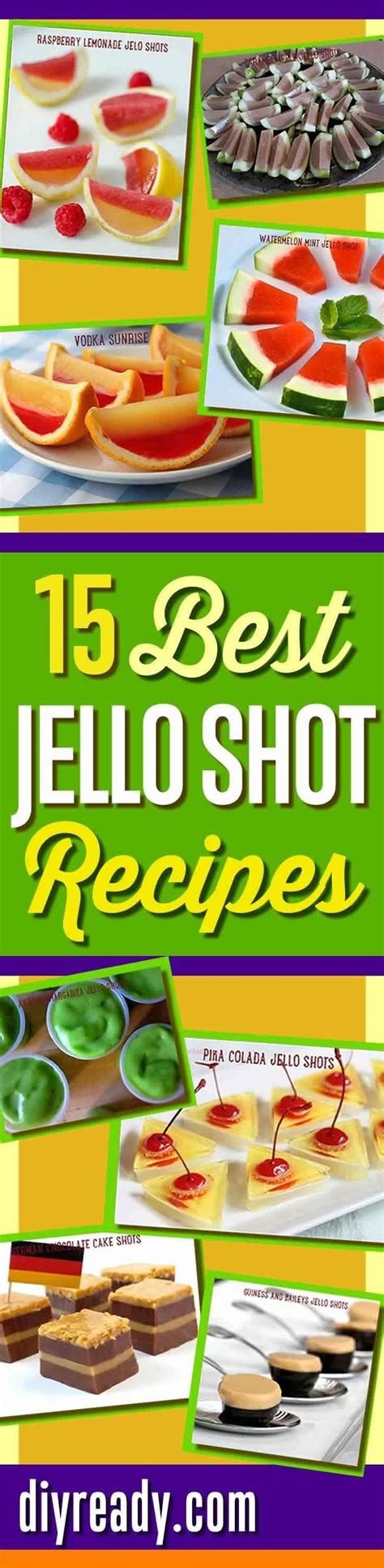 Put in a single of packet of jello. Jello Shot Recipes | Shot recipes, Jello shot recipes ...