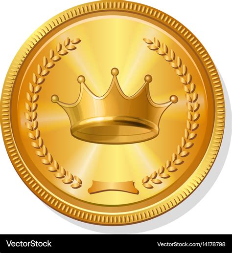 Gold Coin Icon Royalty Free Vector Image Vectorstock
