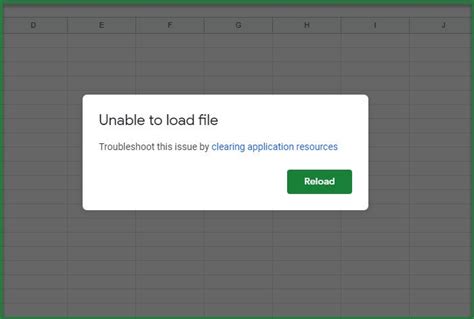 Fix Unable To Load File Google Docs Error