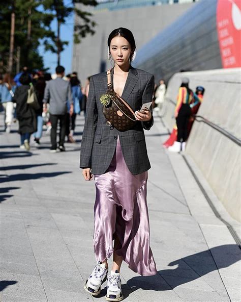 19ss seoul fashionweek model 송해인 streetstyle womensfashion womenswear model instafashion